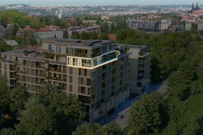 Luxusní Penthousy Radimova Praha 6 - A.8.1 Elegant exteriér